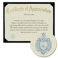United States Naval Academy Certificate of Appreciation