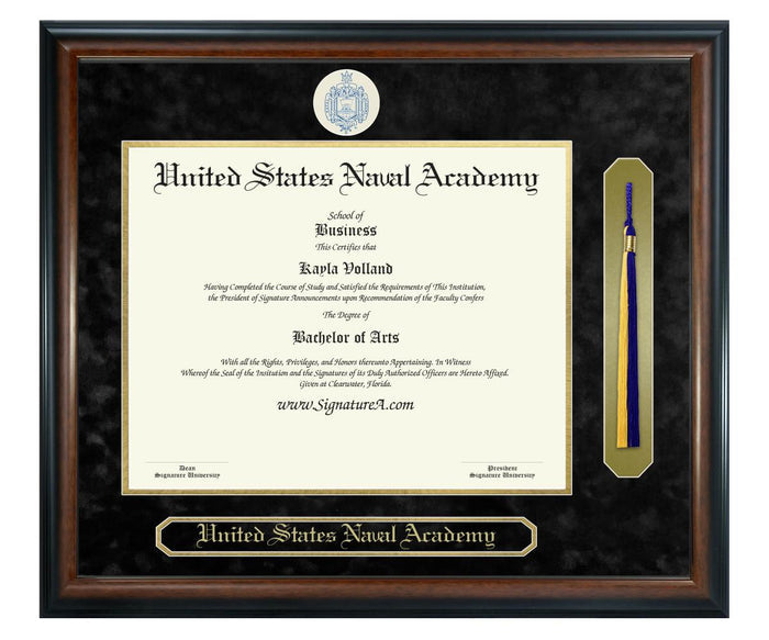 United States Naval Academy Diploma Frame (SNT)