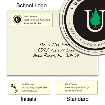 Unity College Return Address Labels