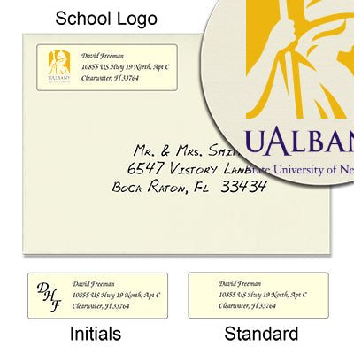 University at Albany Return Address Labels