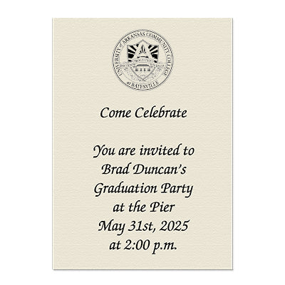 University of Arkansas Community College at Batesville Personal Notecard