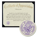 University of Central Arkansas Certificate of Appreciation