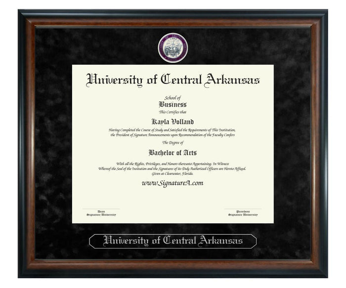 University of Central Arkansas Diploma Frame (SN)