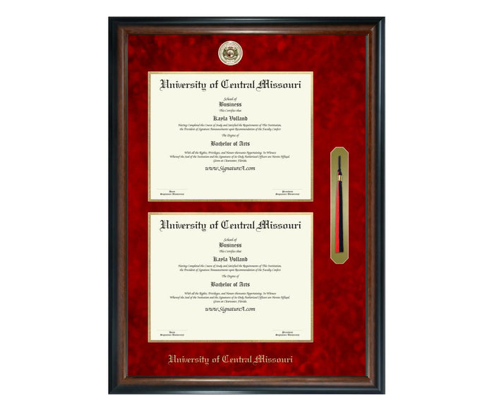 University of Central Missouri Diploma Frame (DSNT)