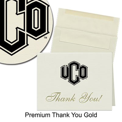University of Central Oklahoma Thank You Cards