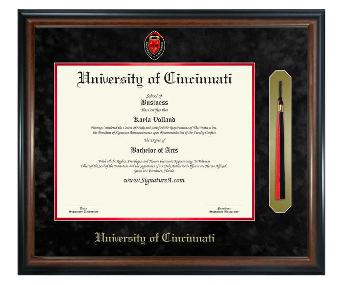 University of Cincinnati Diploma Frame (SNT)