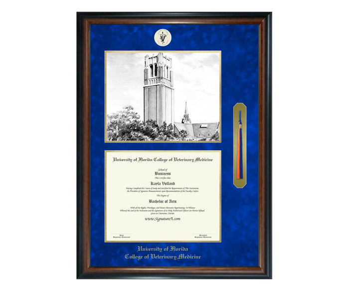 University of Florida College of Veterinary Medicine Diploma Frame (SNTL)