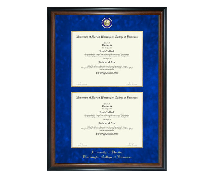 University of Florida Warrington College of Business Diploma Frame (DSN)
