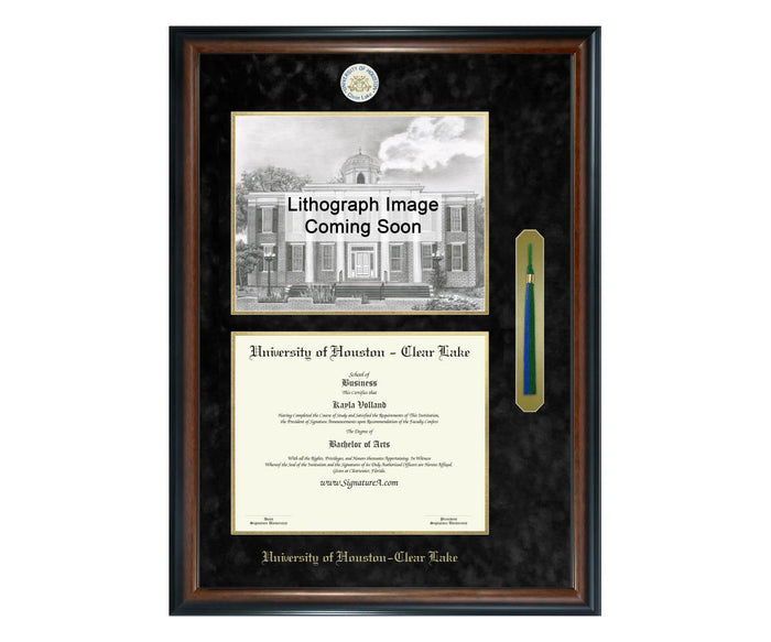 University of Houston - Clear Lake Diploma Frame (SNTL)