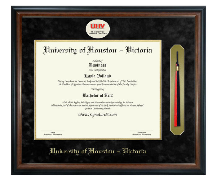 University of Houston - Victoria Diploma Frame (SNT)