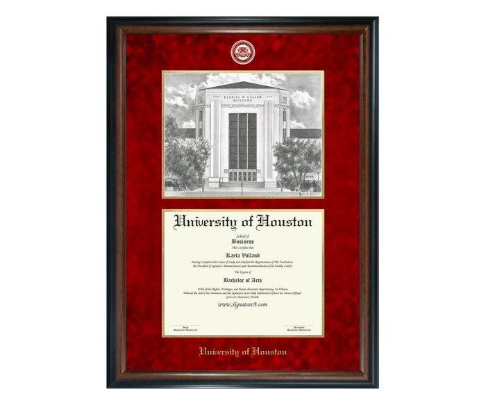 University of Houston Diploma Frame (SNL)