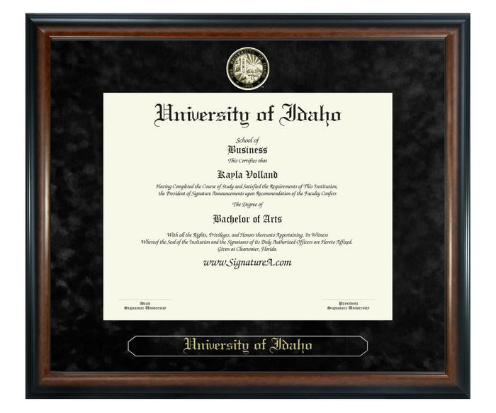 University of Idaho Diploma Frame (SN)