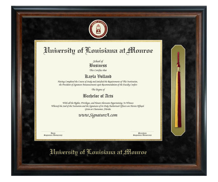 University of Louisiana at Monroe Diploma Frame (SNT)