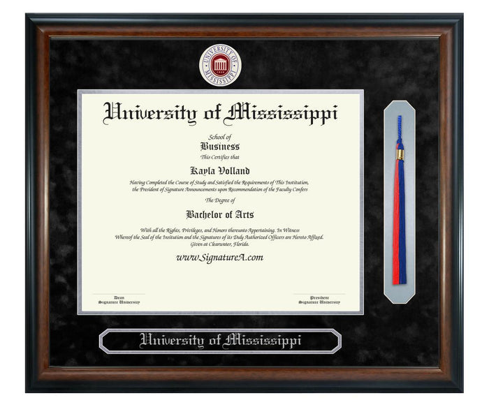 University of Mississippi Diploma Frame (SNT)