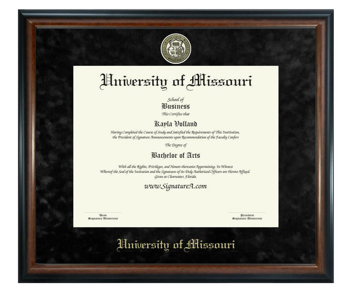 University of Missouri Diploma Frame (SN)