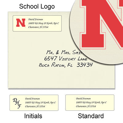 University of Nebraska Return Address Labels