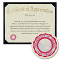 University of Nevada - Las Vegas Certificate of Appreciation