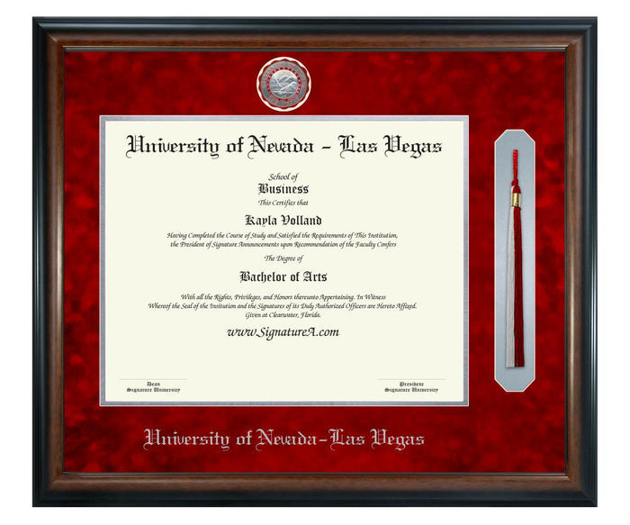 University of Nevada - Las Vegas Diploma Frame (SNT)