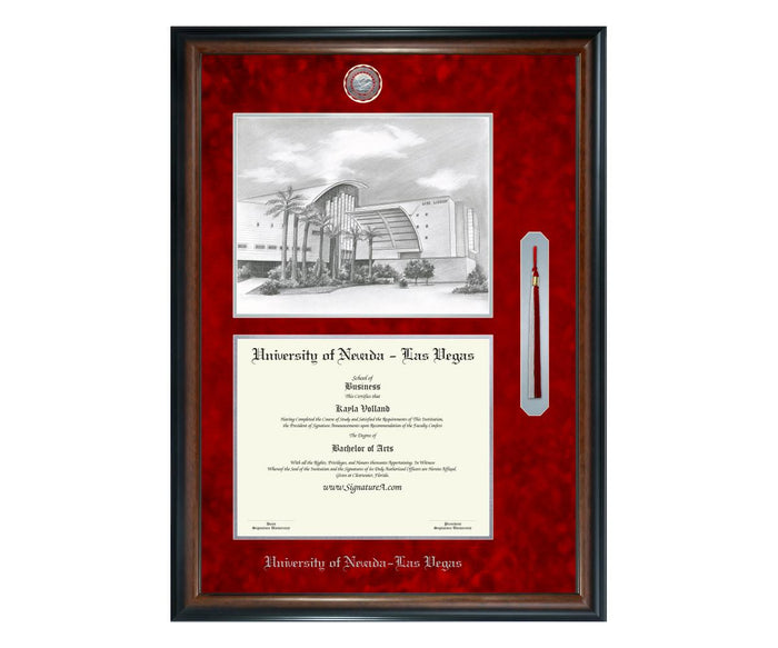 University of Nevada - Las Vegas Diploma Frame (SNTL)