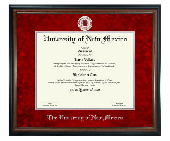 University of New Mexico Diploma Frame (SN)