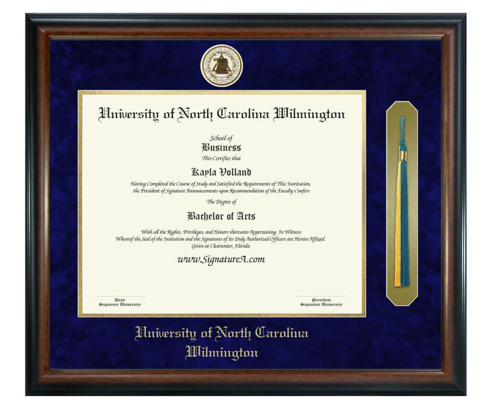 University of North Carolina Wilmington Diploma Frame (SNT)