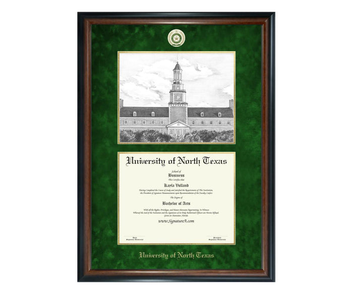 University of North Texas Diploma Frame (SNL)