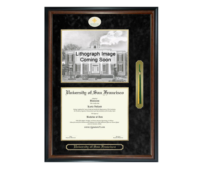 University of San Francisco Diploma Frame (SNTL)