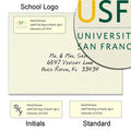 University of San Francisco Return Address Labels