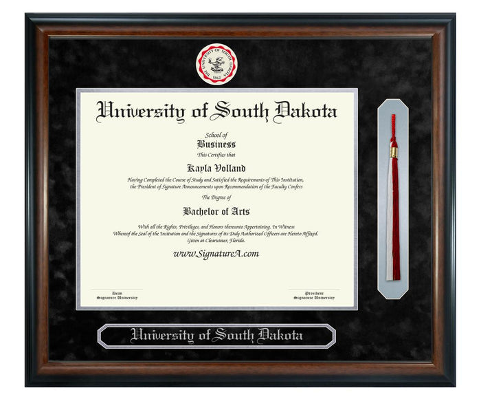 University of South Dakota Diploma Frame (SNT)