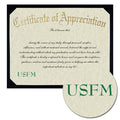 University of South Florida College of Medicine Certificate of Appreciation