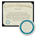 University of St. Augustine for Health Sciences Certificate of Appreciation