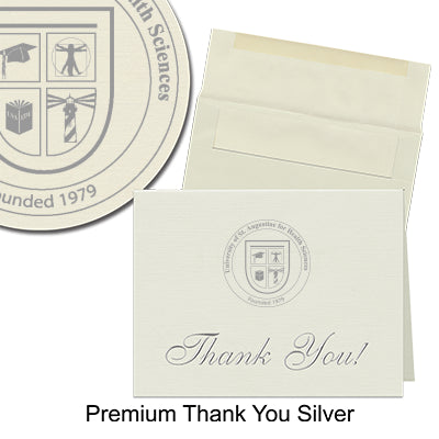 University of St. Augustine for Health Sciences Thank You Cards