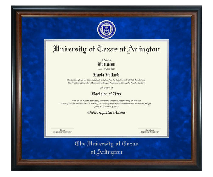 University of Texas at Arlington Diploma Frame (SN)