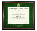 University of Texas at Dallas Diploma Frame (SN)