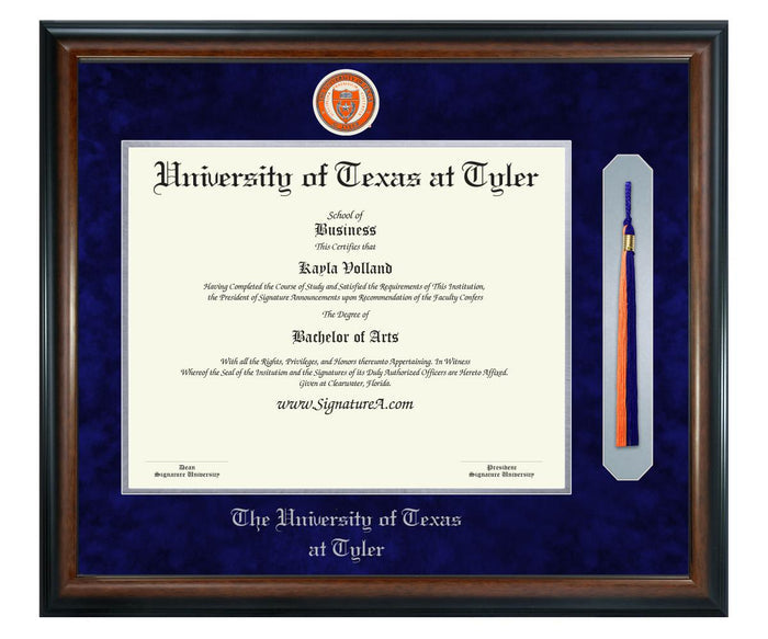University of Texas at Tyler Diploma Frame (SNT)