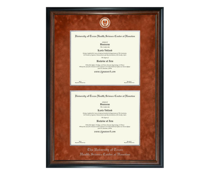 University of Texas Health Science Center at Houston Diploma Frame (DSN)