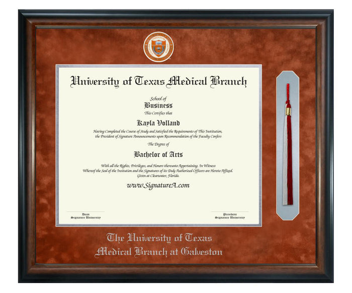 University of Texas Medical Branch Diploma Frame (SNT)