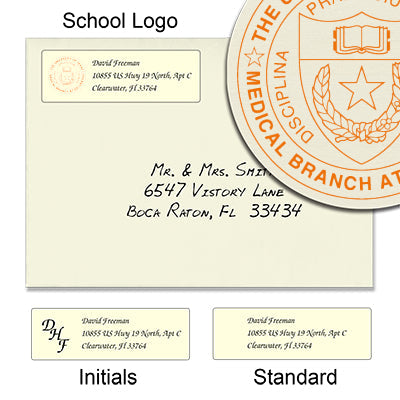 University of Texas Medical Branch Return Address Labels