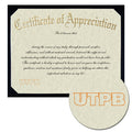 University of Texas Permian Basin Certificate of Appreciation