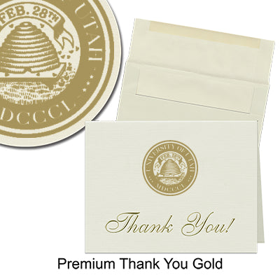 University of Utah Thank You Cards