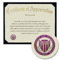 University of Washington Bothell Certificate of Appreciation
