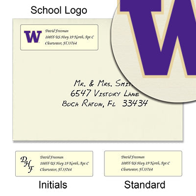 University of Washington Bothell Return Address Labels