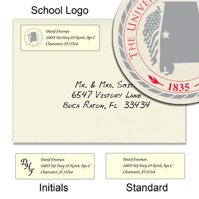 University of West Alabama Return Address Labels