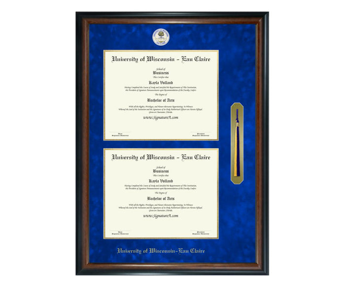 University of Wisconsin - Eau Claire Diploma Frame (DSNT)