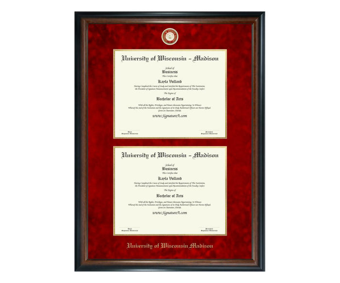 University of Wisconsin - Madison Diploma Frame (DSN)