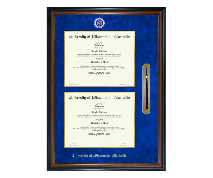 University of Wisconsin - Platteville Diploma Frame (DSNT)