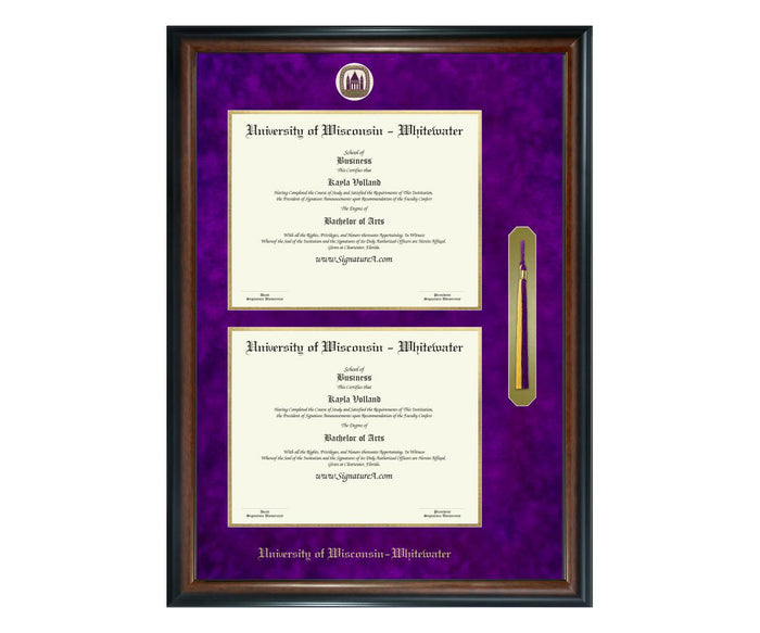 University of Wisconsin - Whitewater Diploma Frame (DSNT)