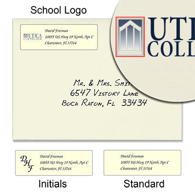 Utica College Return Address Labels