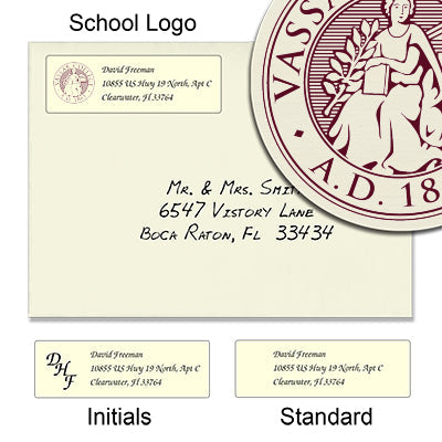 Vassar College Return Address Labels