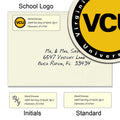 Virginia Commonwealth University Return Address Labels